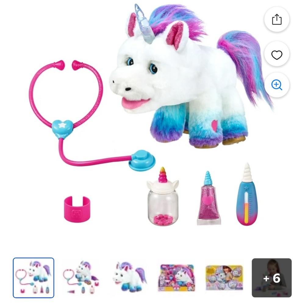 Little Live Pets Rainglow Unicorn Vet Set